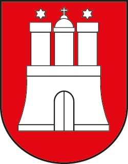 Landeszeichen von Hamburg