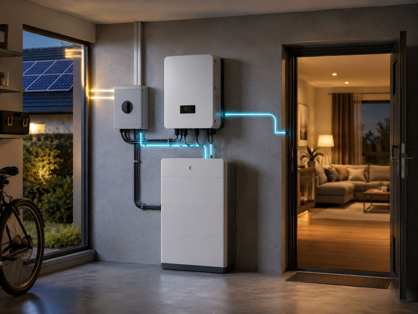 Wie funktioniert die Ecowatt Notstromlösung