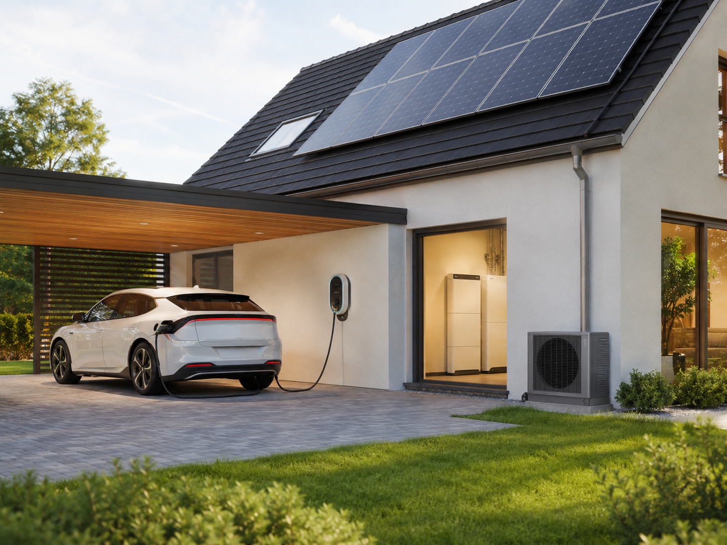 Die Energiel&ouml;sung von Ecowatt mit Wallbox